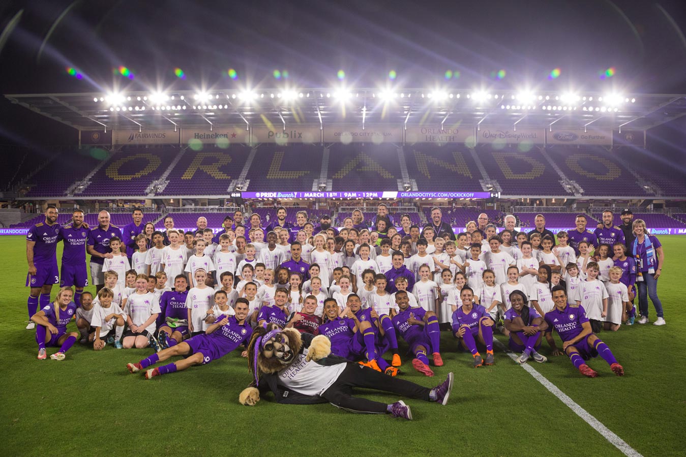 Orlando City Youth Soccer Raising Funds For Pediatric Cancer Awareness Month