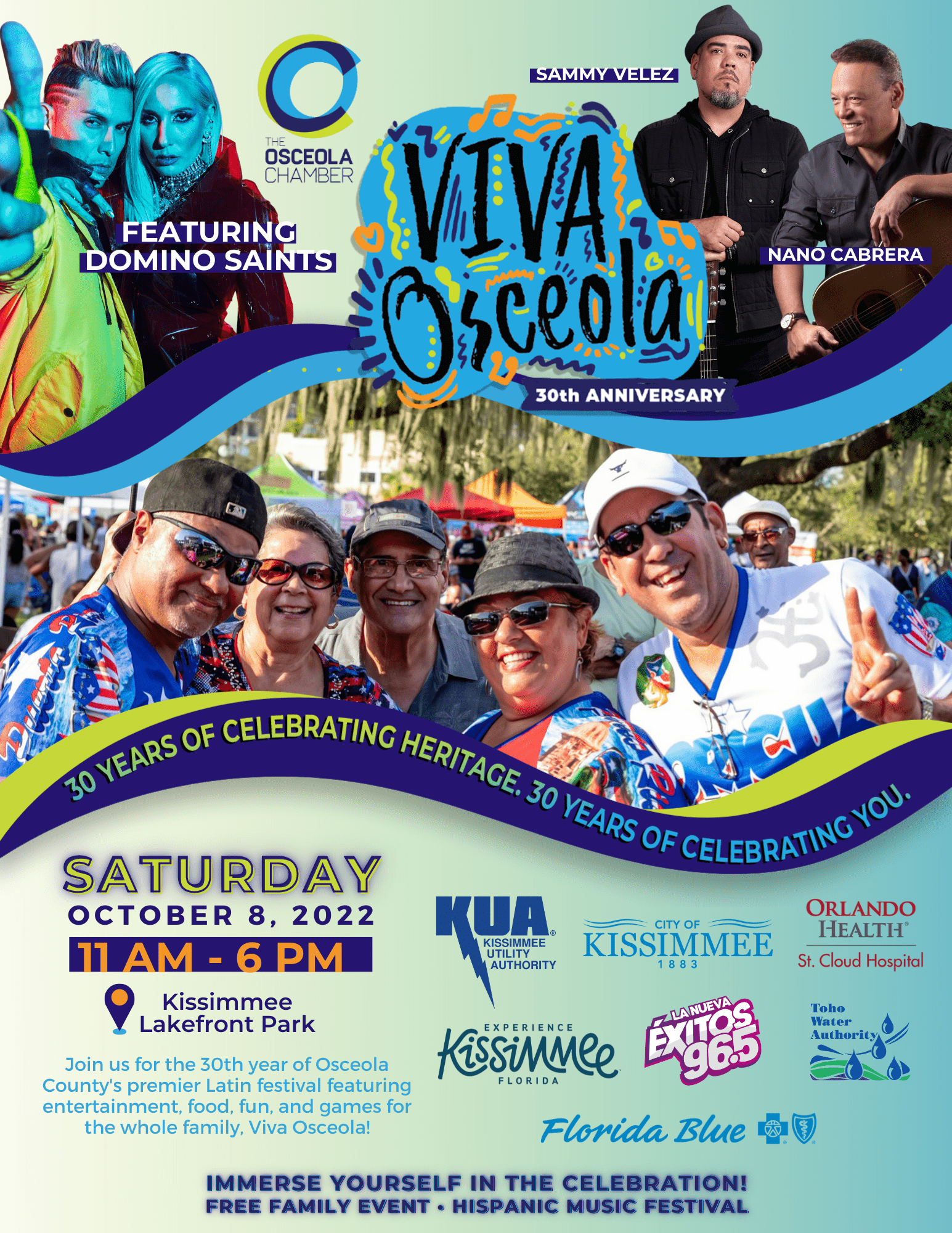 CELEBRATING 30 YEARS OF HERITAGE, “VIVA OSCEOLA” IN KISSIMMEE Central